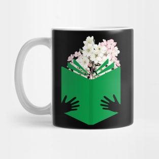 Flower Book Mug